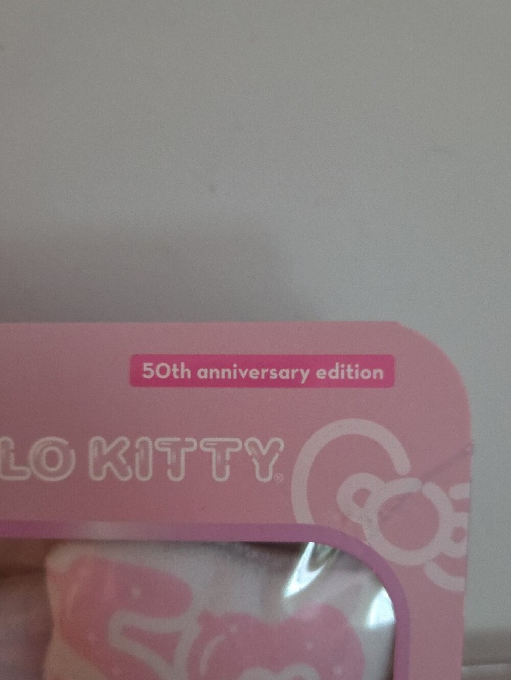 Hello Kitty Plushie Sleep Mask by The Crème Shop - Pink NIP 50th Anniversay - Picture 2 of 4